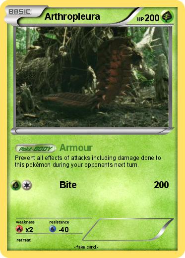 Pokemon Arthropleura