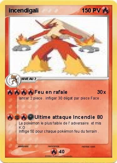 Pokemon incendigali