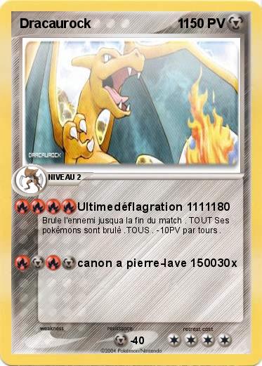 Pokemon Dracaurock                        1