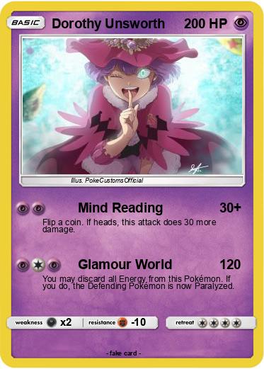 Pokemon Dorothy Unsworth