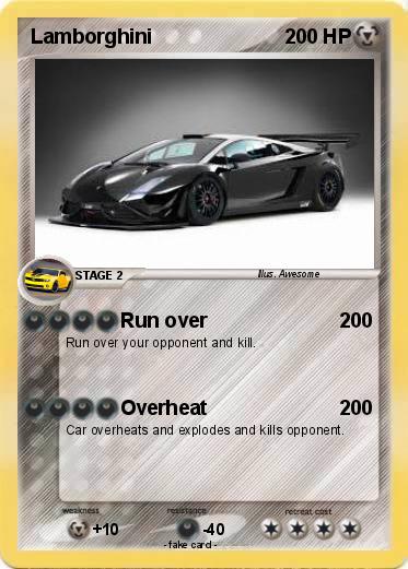Pokemon Lamborghini