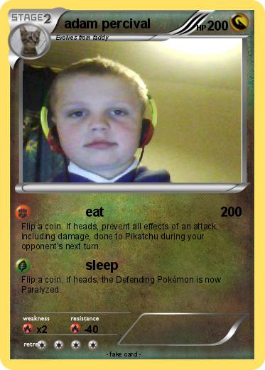Pokemon adam percival