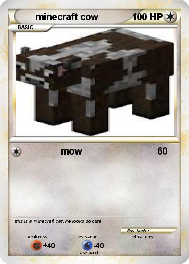 Pokemon minecraft cow
