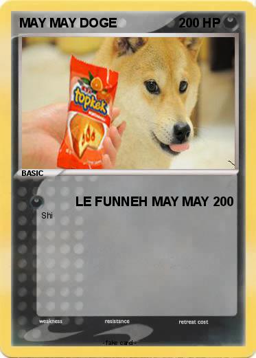 Pokemon MAY MAY DOGE