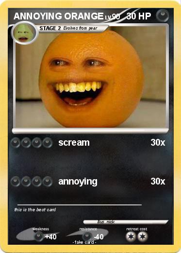 Pokemon ANNOYING ORANGE