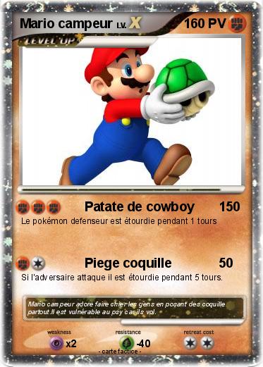 Pokemon Mario campeur