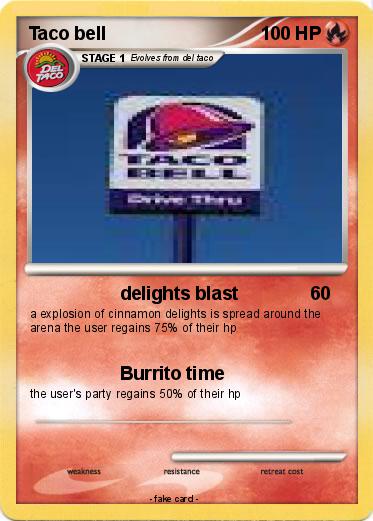 Pokemon Taco bell
