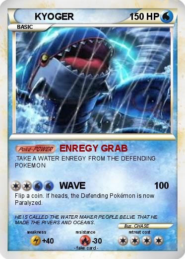 Pokemon KYOGER