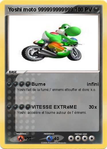 Pokemon Yoshi moto 999999999999