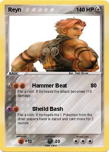 Pokémon Reyn 1 1 - Hammer Beat - My Pokemon Card