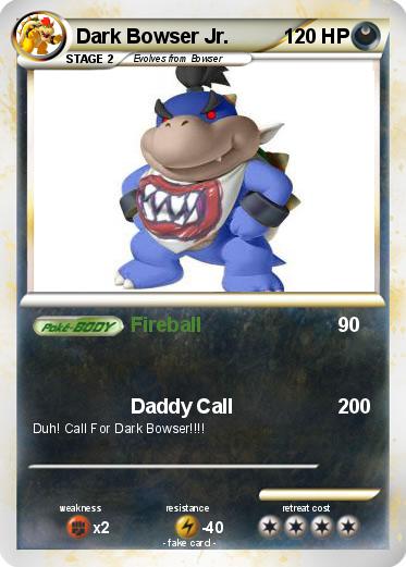 Pokemon Dark Bowser Jr.
