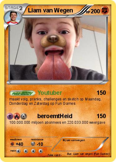 Pokemon Liam van Wegen