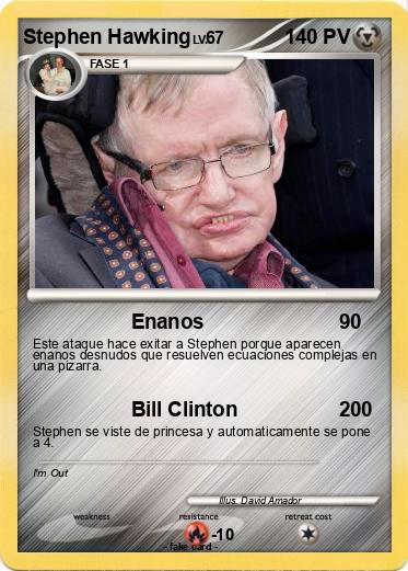 Pokemon Stephen Hawking