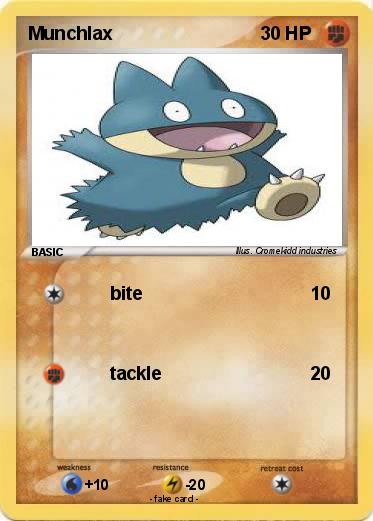 Pokemon Munchlax