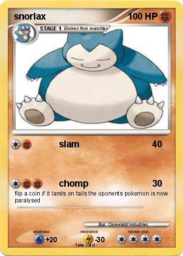 Pokemon snorlax