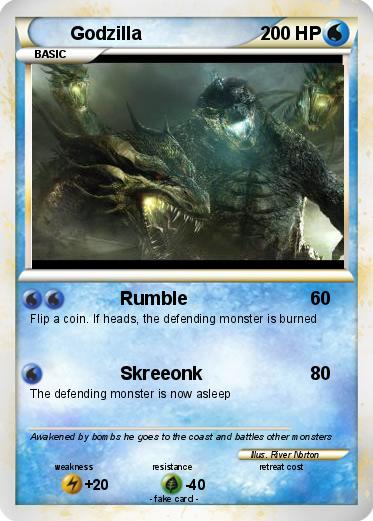 Pokemon Godzilla