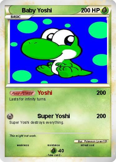 Pokemon Baby Yoshi