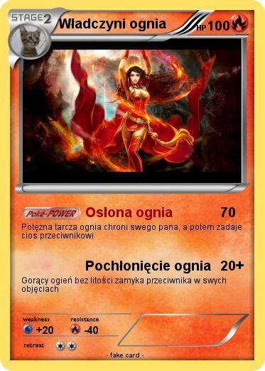 Pokemon Władczyni ognia