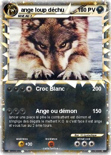Pokemon ange loup déchu