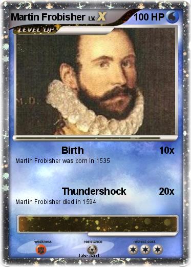 Pokemon Martin Frobisher