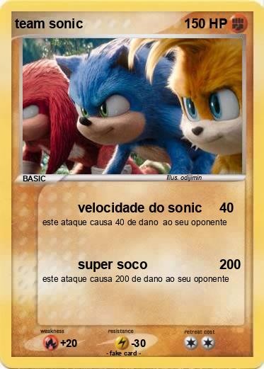 Pokemon team sonic