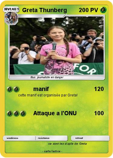 Pokemon Greta Thunberg