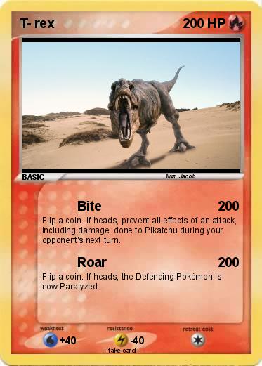 Pokemon T- rex