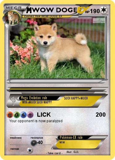 Pokemon WOW DOGE