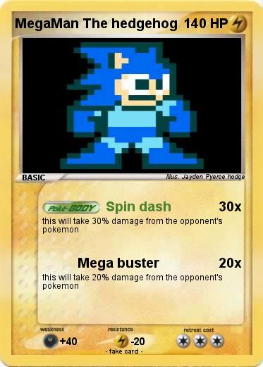 Pokemon MegaMan The hedgehog