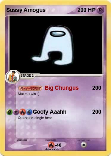 Pokemon Sussy Amogus