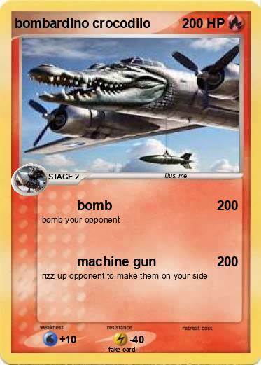Pokemon bombardino crocodilo