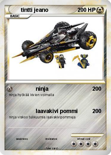 Pokemon tintti jeano