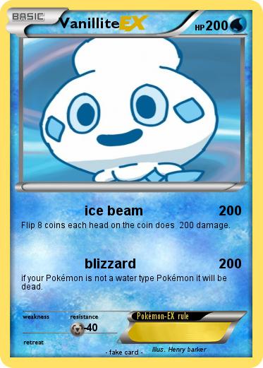 Pokemon Vanillite