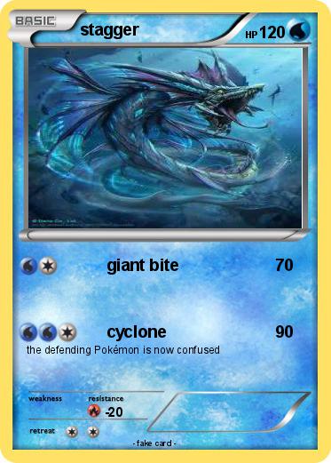 Pokemon stagger