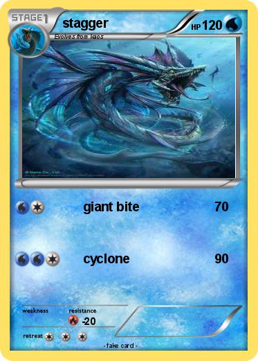 Pokemon stagger