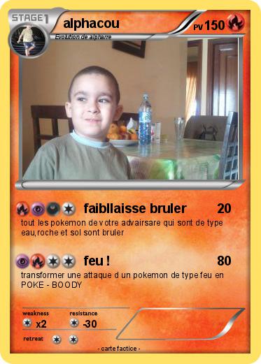 Pokemon alphacou