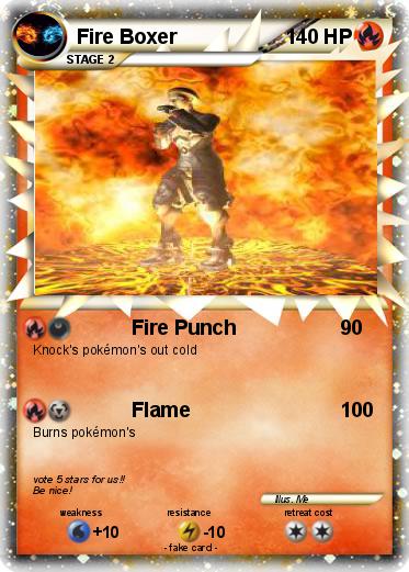 Pokemon Fire Boxer