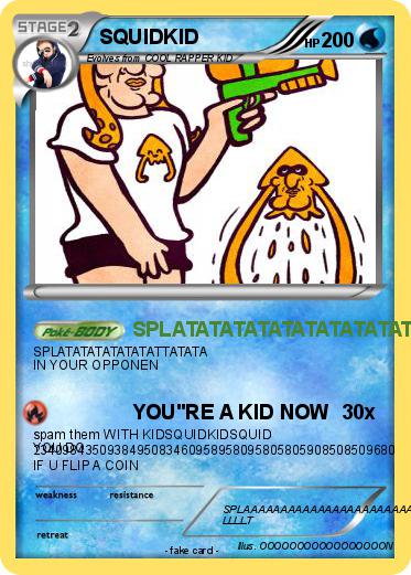 Pokemon SQUIDKID