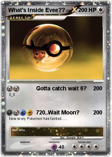Pokemon What's Inside Evee??