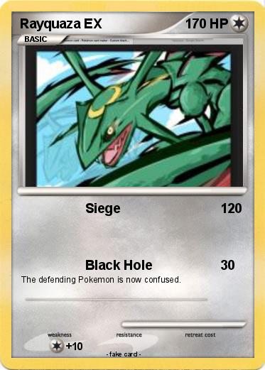 Pokemon Rayquaza EX