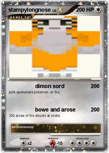 Pokemon stampylongnose