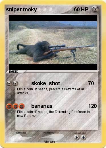 Pokemon sniper moky