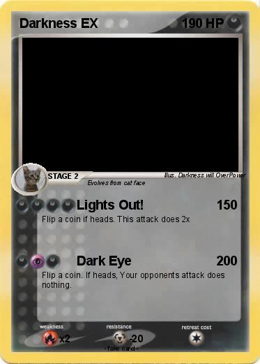 Pokemon Darkness EX