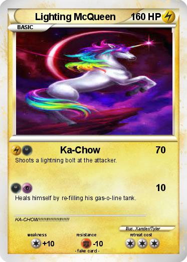 Pokemon Lighting McQueen