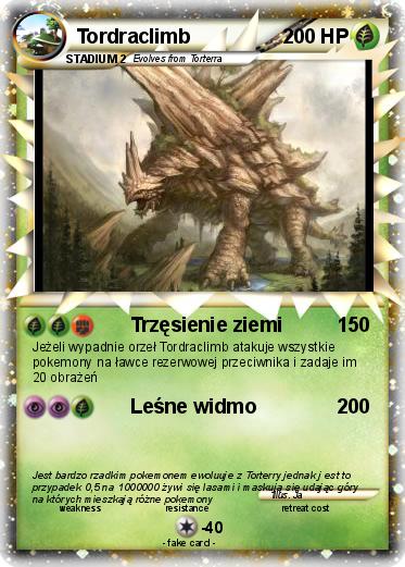 Pokemon Tordraclimb