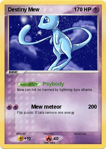 Pokemon Destiny Mew