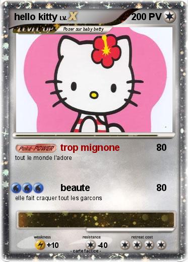 Pokemon hello kitty