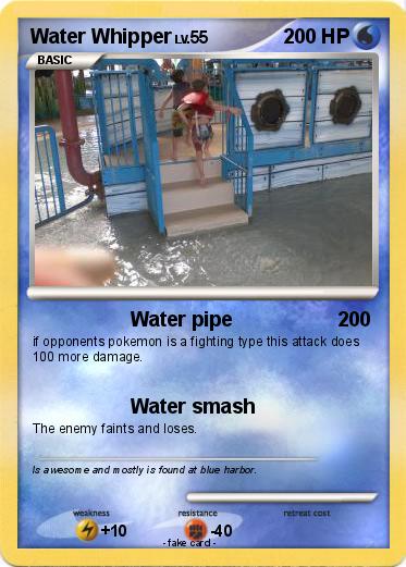 Pokemon Water Whipper