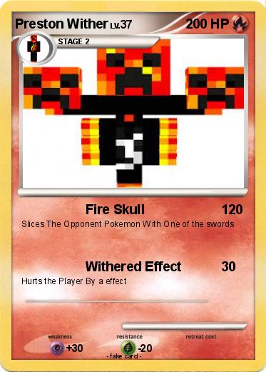 Pokemon Preston Wither
