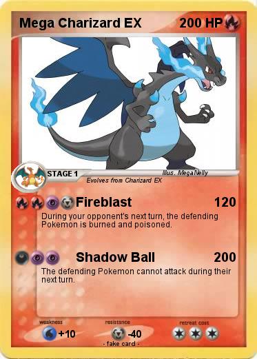 Pokemon Mega Charizard EX